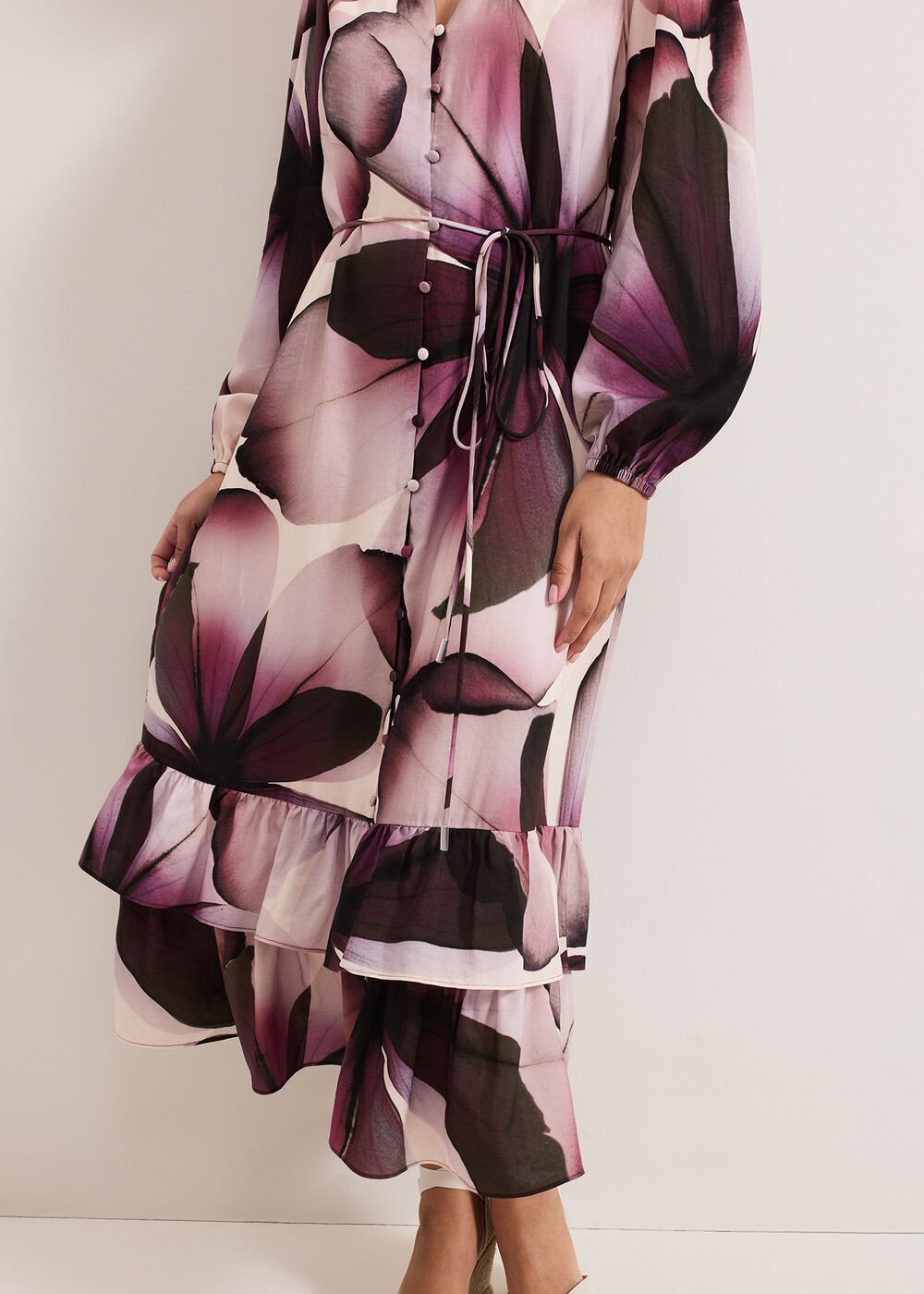 Petite Clarra Dress Purple