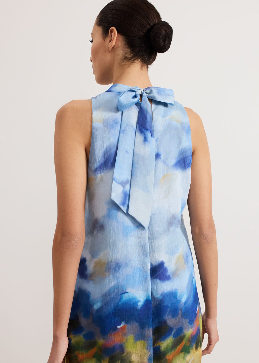 Painterly Maxi Dress Multi