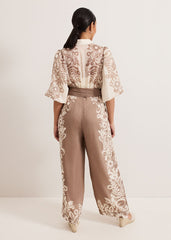 Petite Lilja Jumpsuit Neutral
