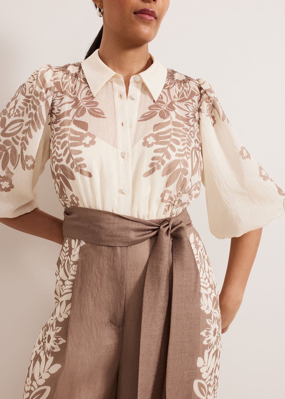 Petite Lilja Jumpsuit Neutral