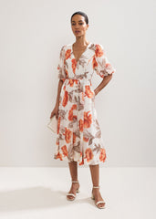 Violet Midi Dress Multi
