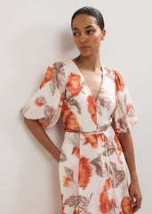 Violet Midi Dress Multi