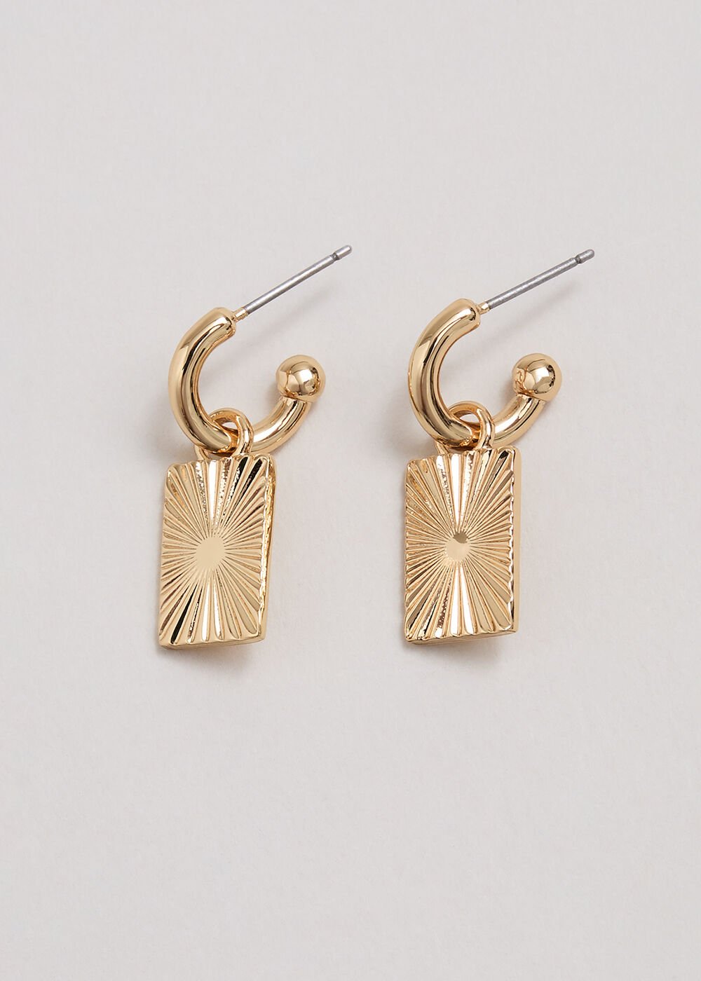 Mini Hoop Earrings Gold