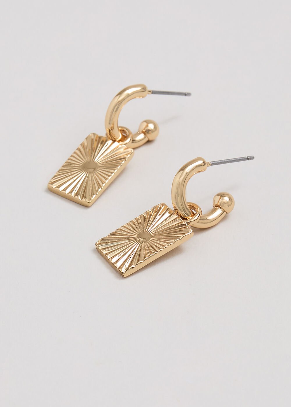 Mini Hoop Earrings Gold