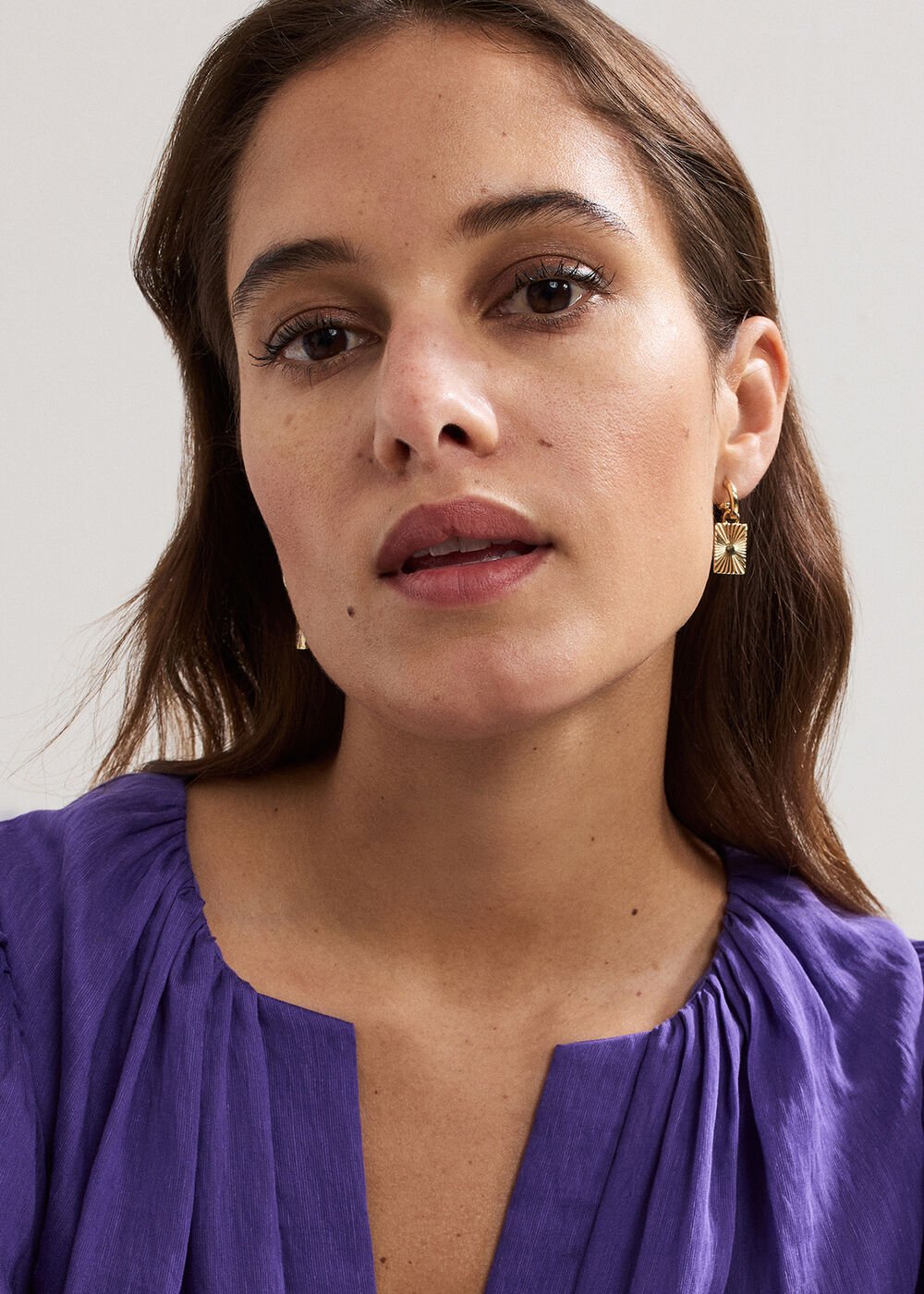 Mini Hoop Earrings Gold