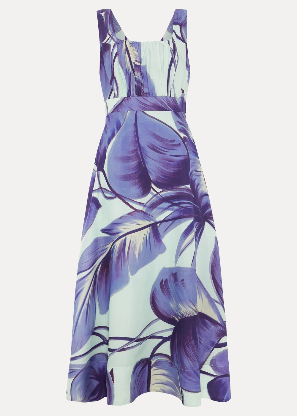 Linda Midi Dress Blue