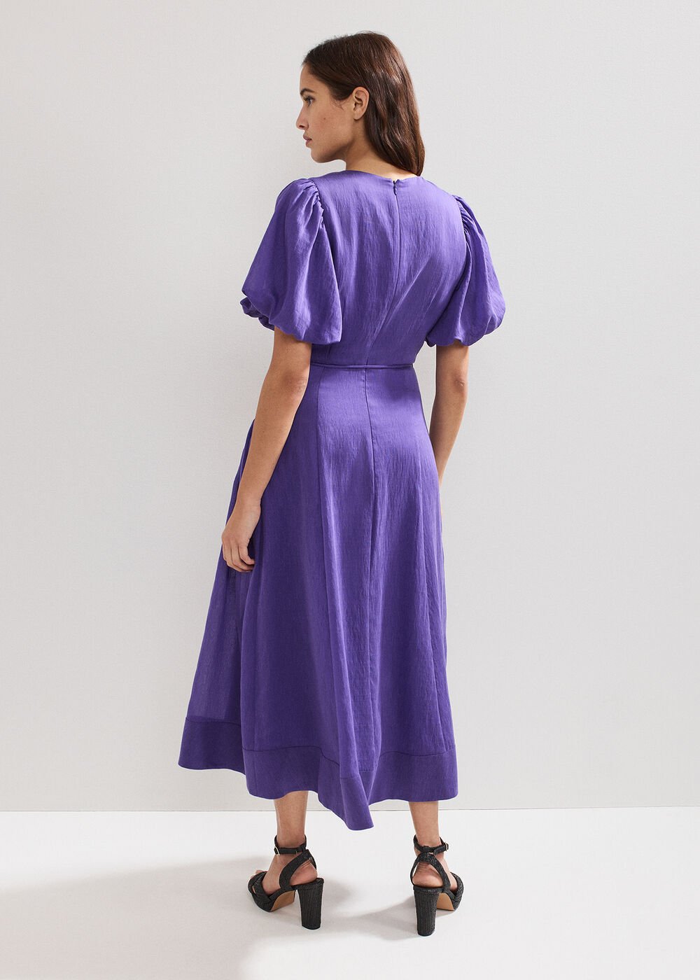 Kailey Midi Dress Purple