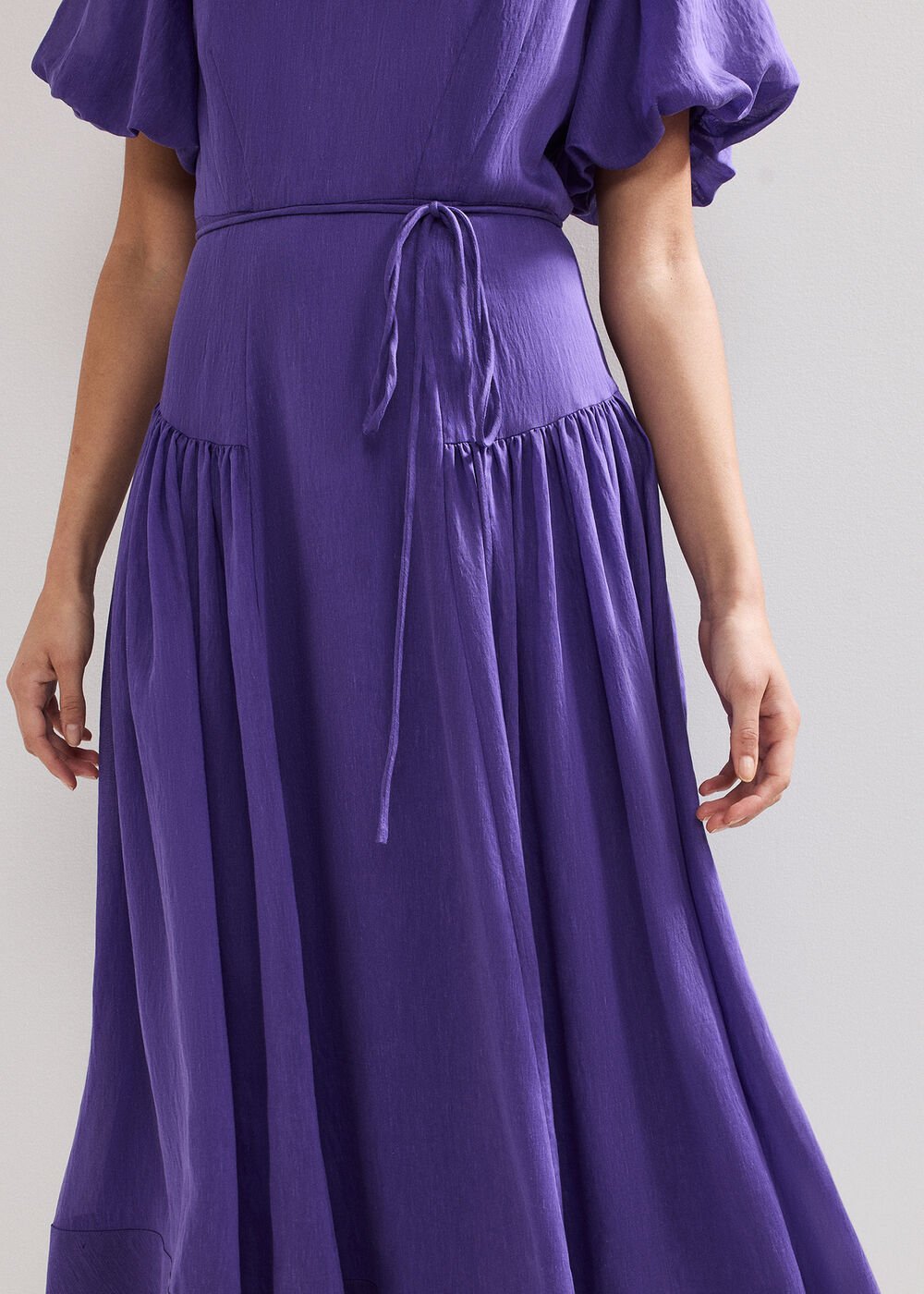 Kailey Midi Dress Purple