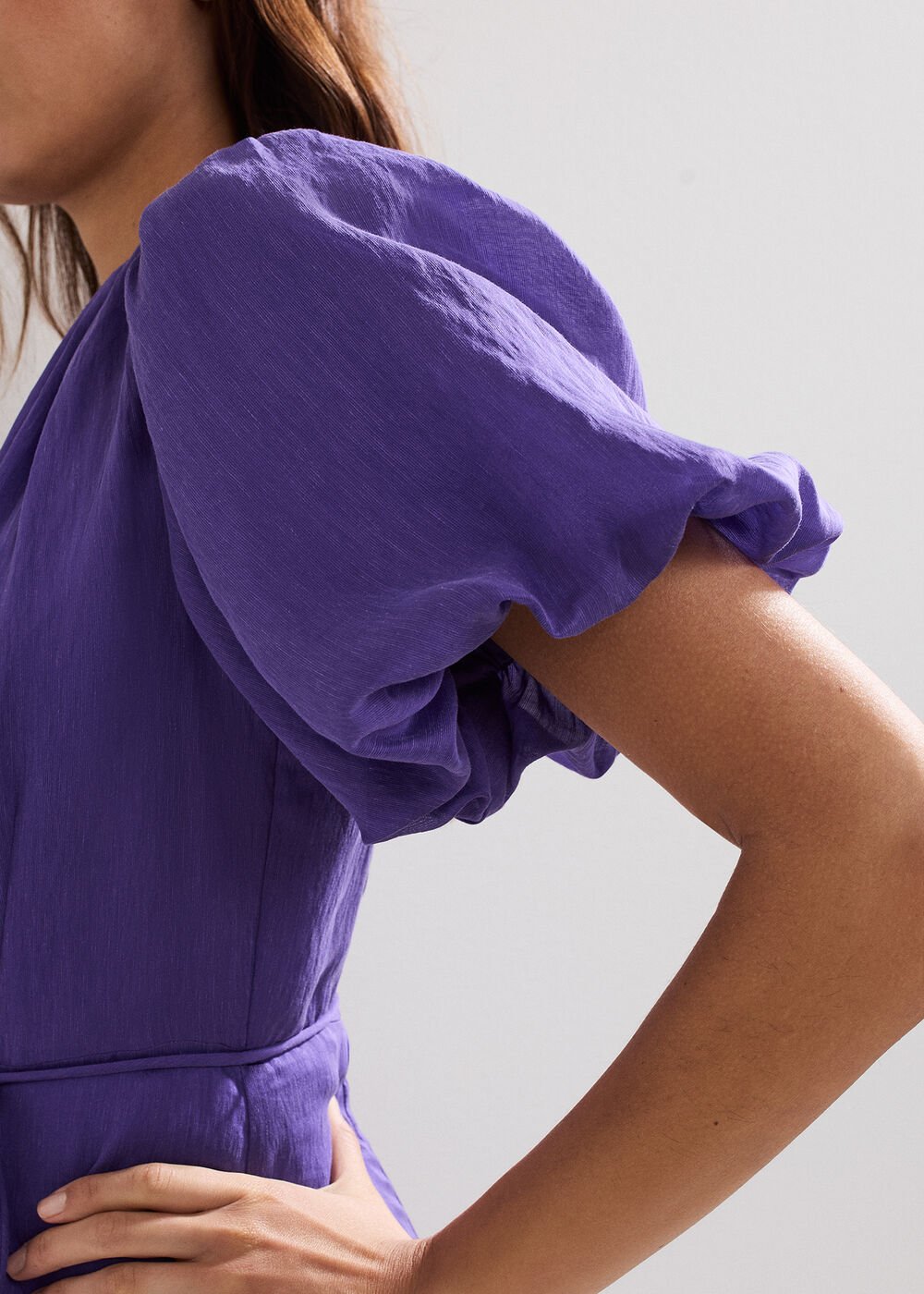 Kailey Midi Dress Purple