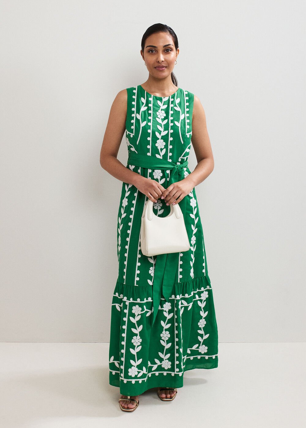 Petite Ida Dress Green
