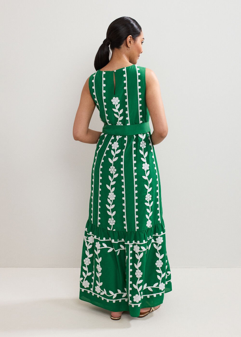 Petite Ida Dress Green
