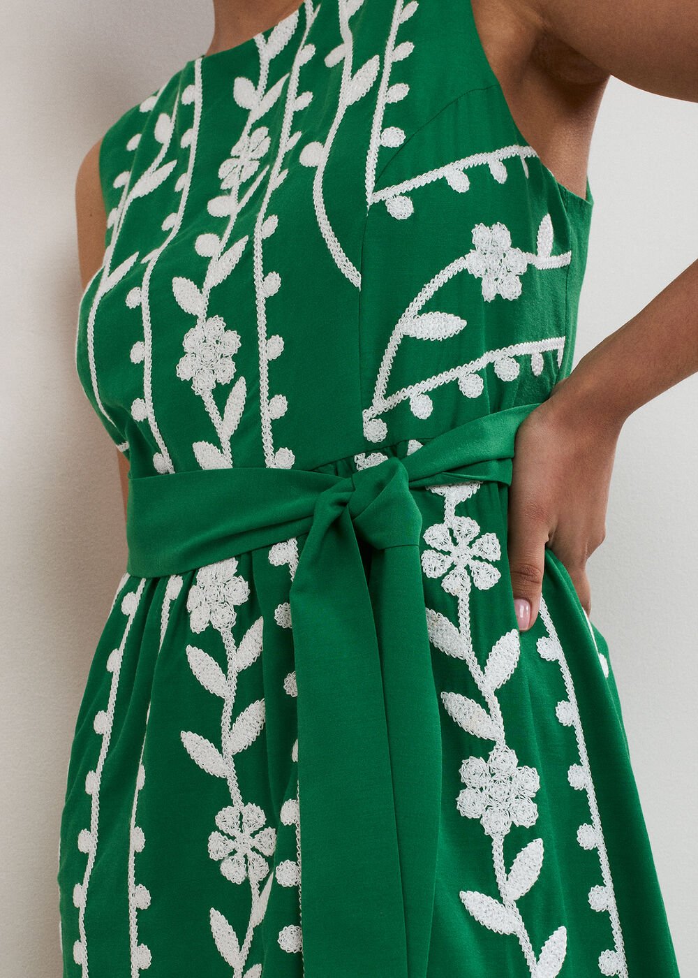 Petite Ida Dress Green