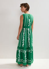 Ida Floral Dress Green
