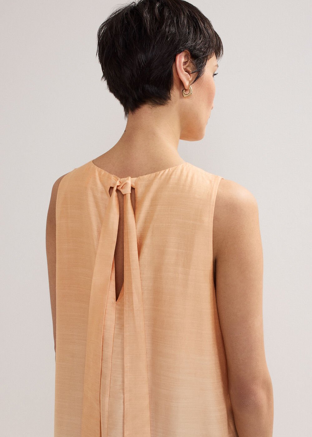 Elida Ombre Dress Orange
