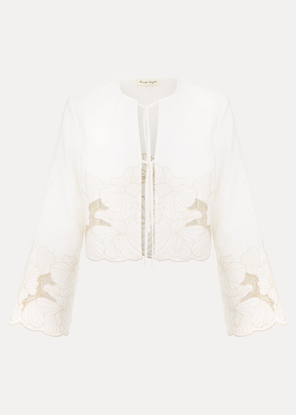 Svea Broderie Jacket Ivory
