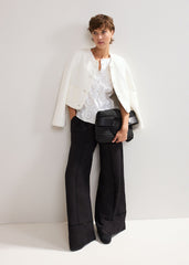 Tilda Broderie Top White