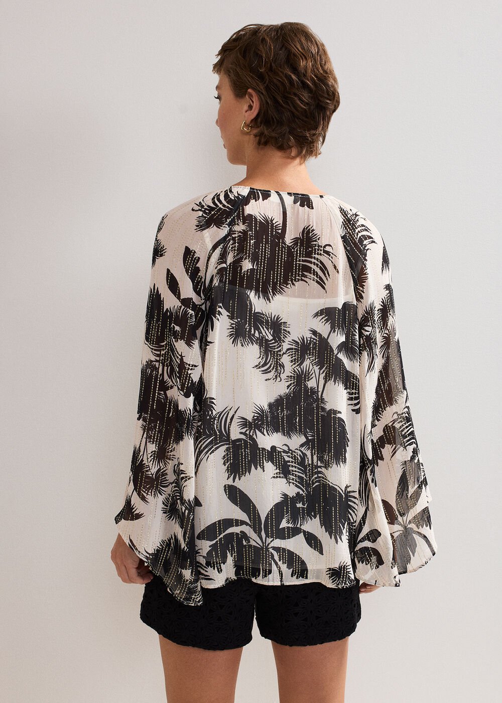 Simi Filcoupe Blouse Black