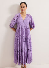 Lorhna Midaxi Dress Lilac