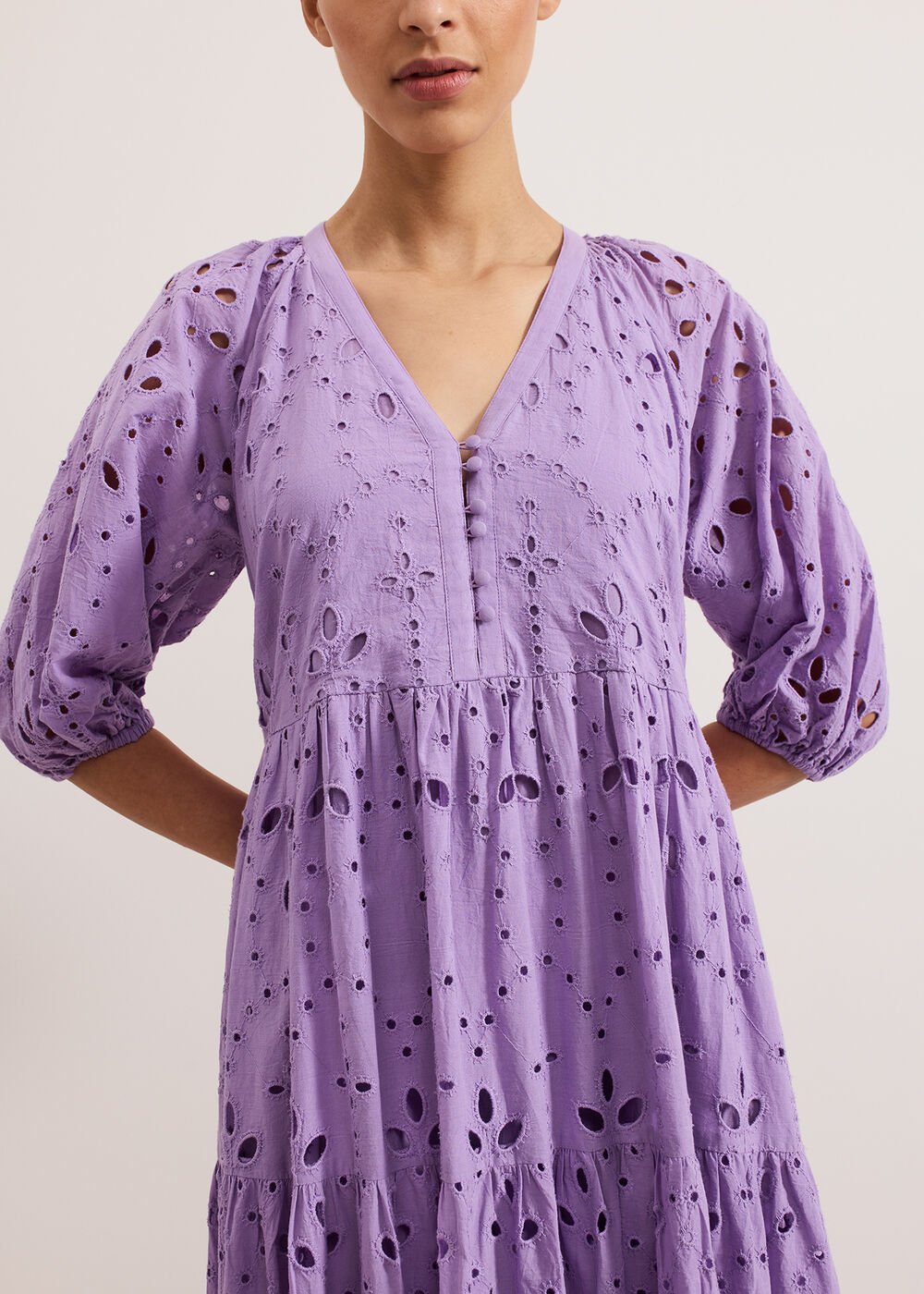Lorhna Midaxi Dress Lilac