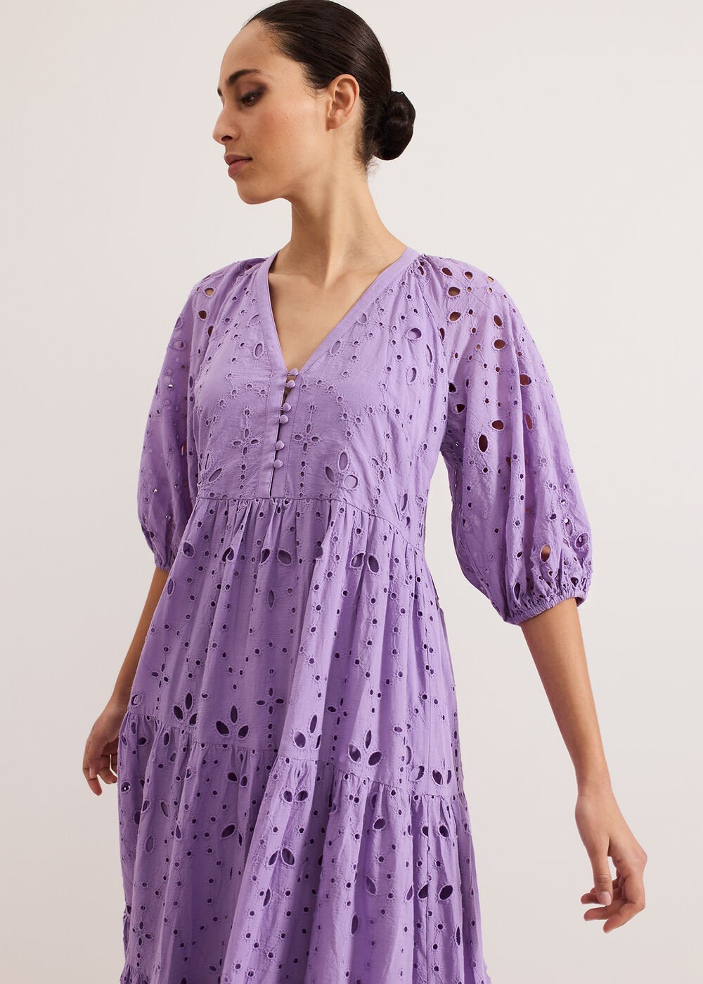 Lorhna Midaxi Dress Lilac