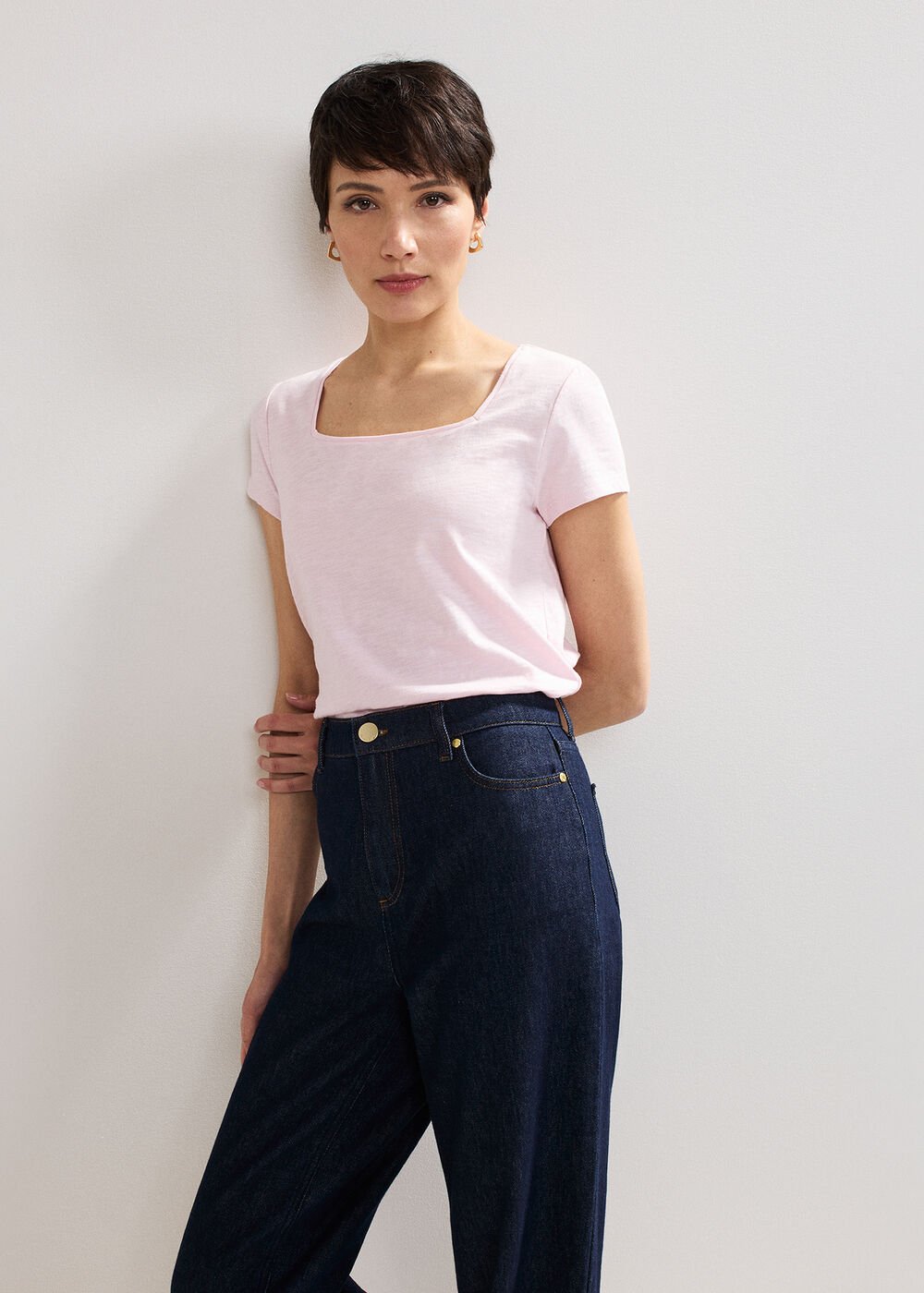 Bella Top Pale Pink