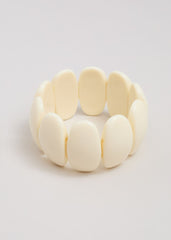 Oval Bracelet Ivory