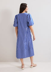 Lotty Midi Dress Blue