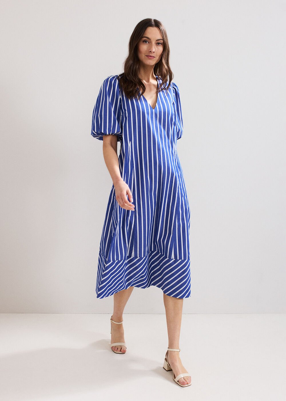 Lotty Midi Dress Blue