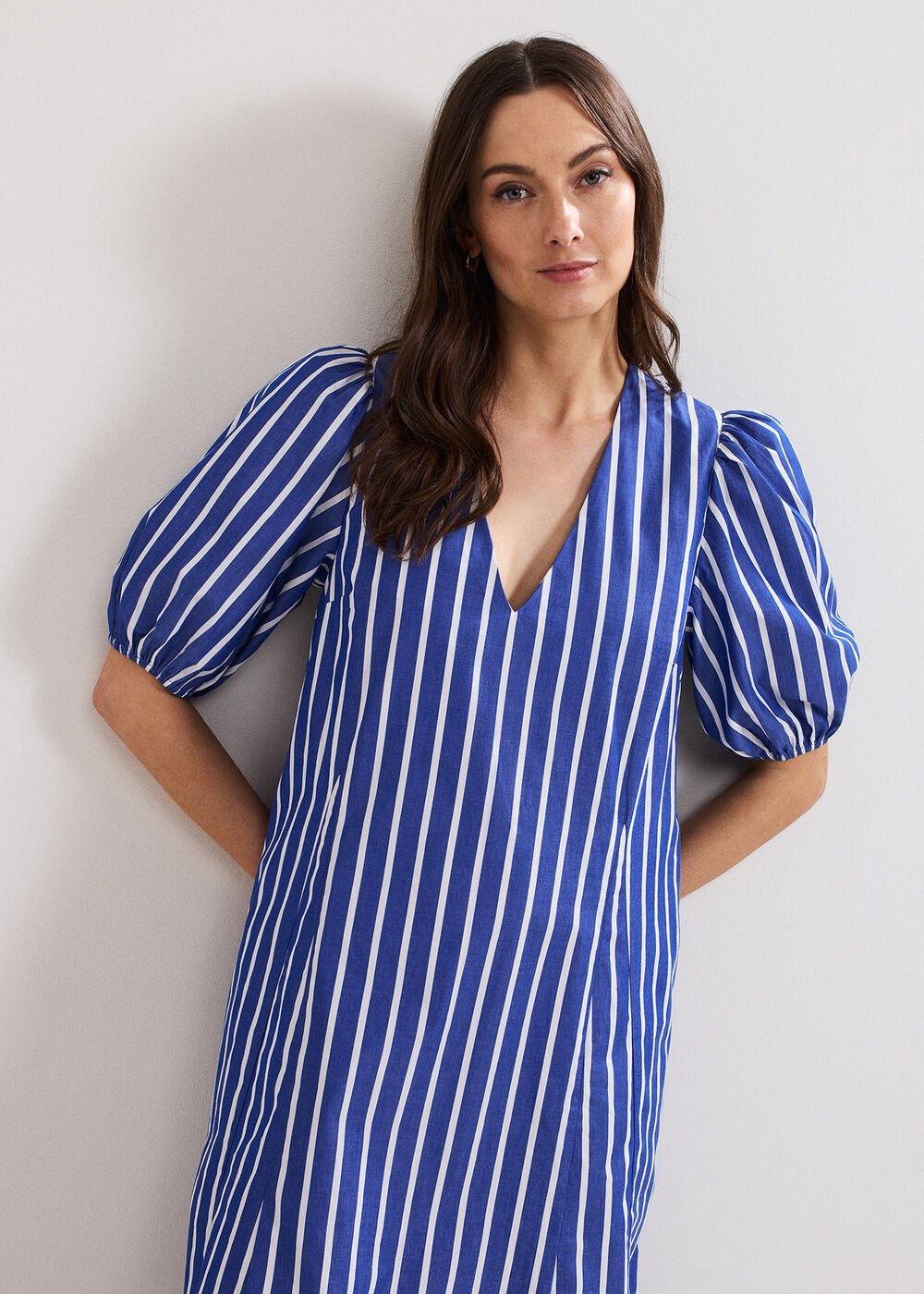 Lotty Midi Dress Blue