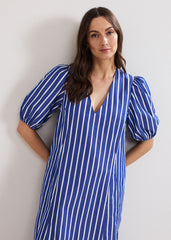Lotty Midi Dress Blue