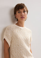 Janet Textured Tank Neutral