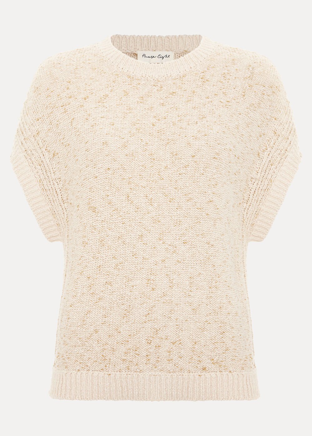 Janet Textured Tank Neutral