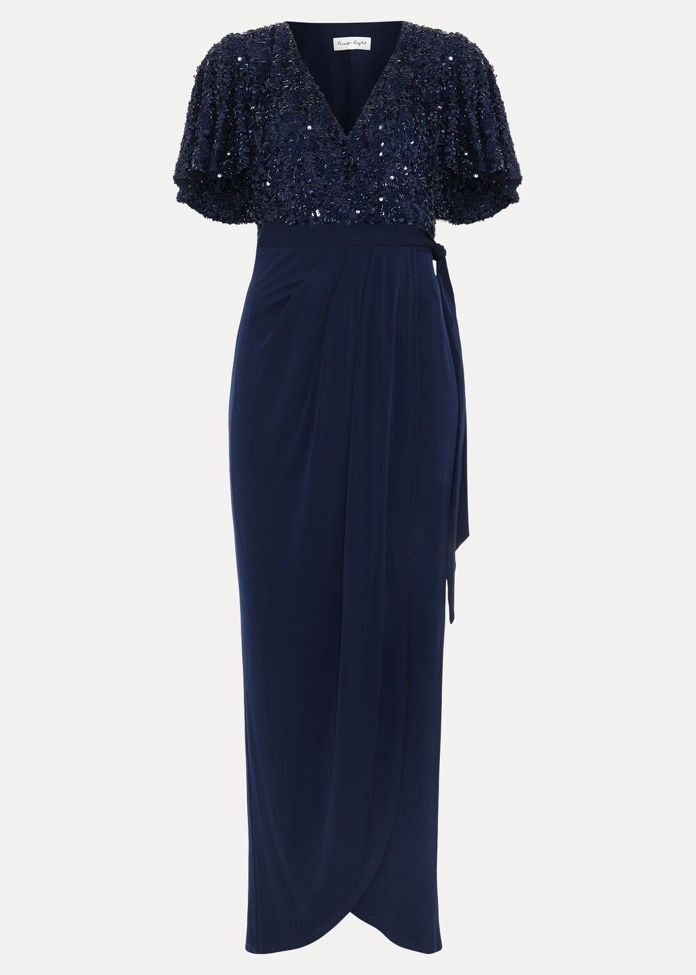 Petite Janessa Dress Navy