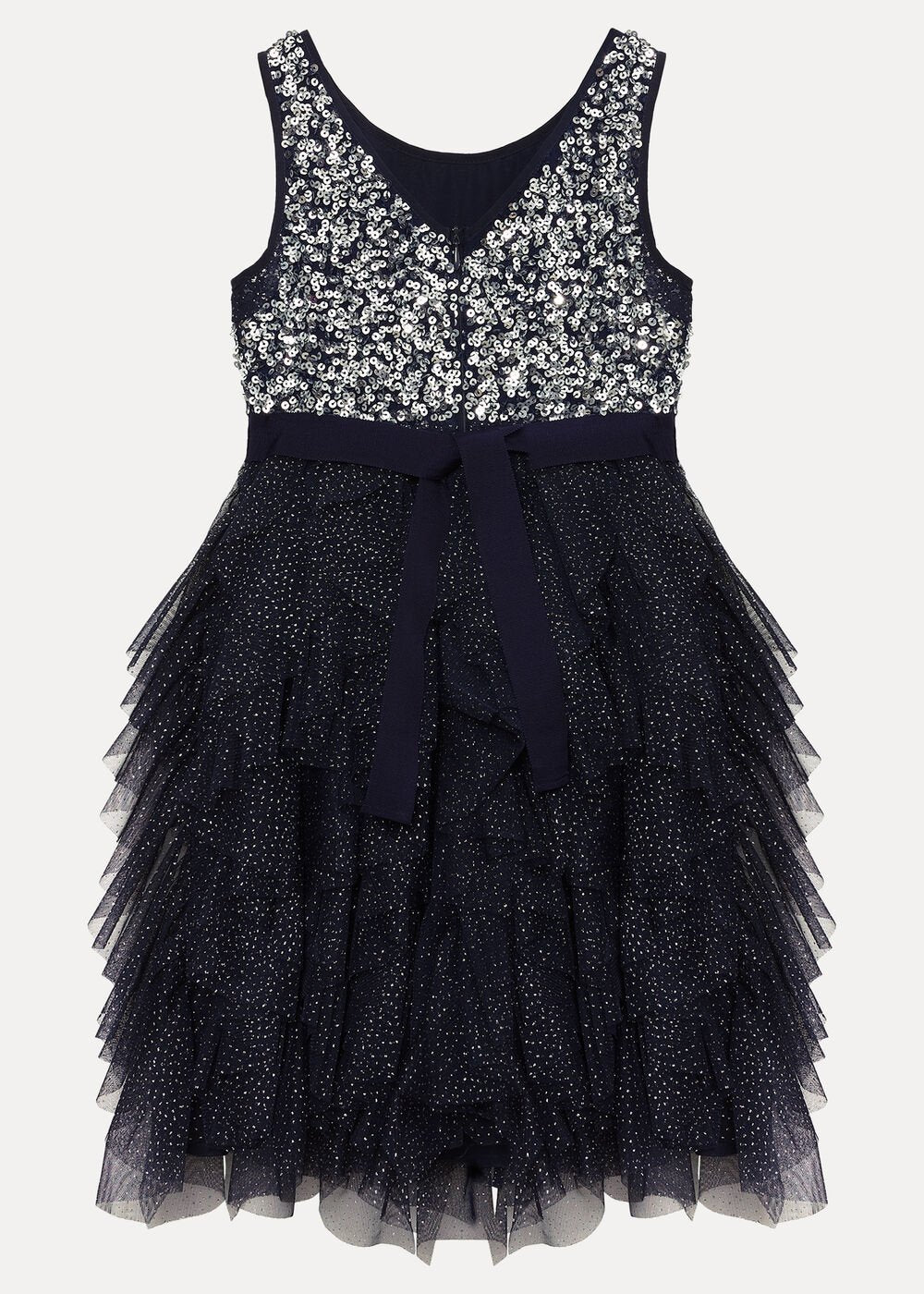Andrina Sequin Dress Navy