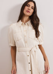 Danah Denim Dress Neutral