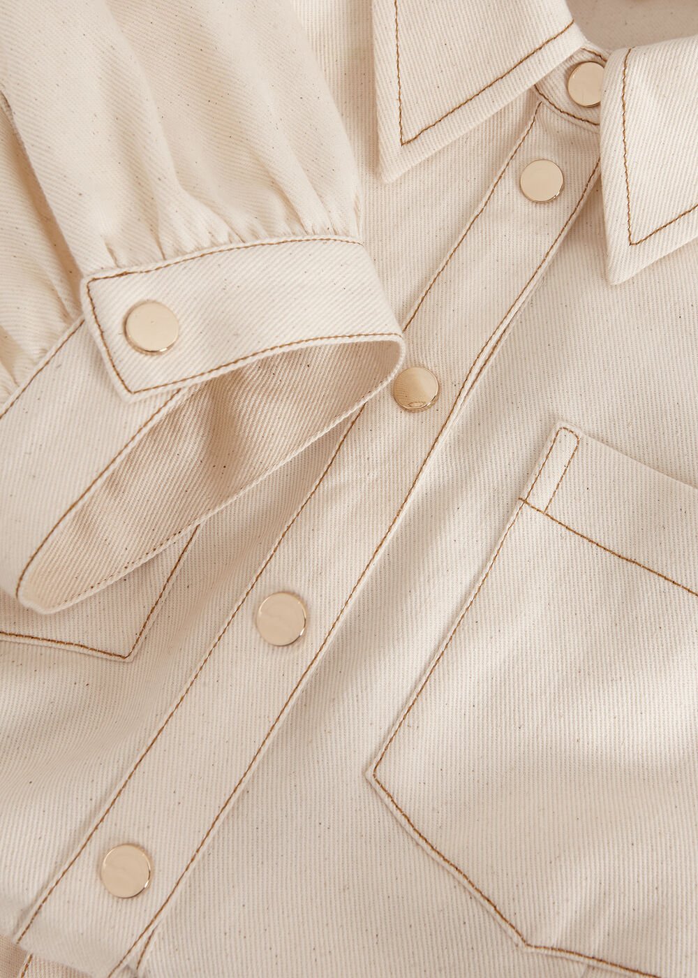 Danah Denim Dress Neutral