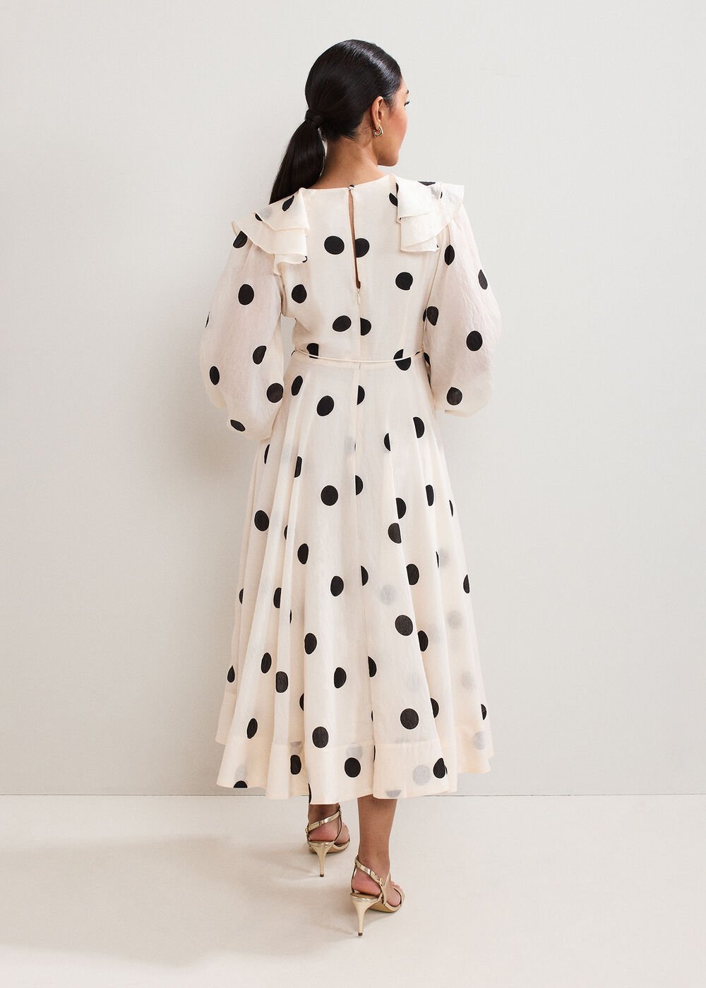 Petite Jaqlyn Dress Cream