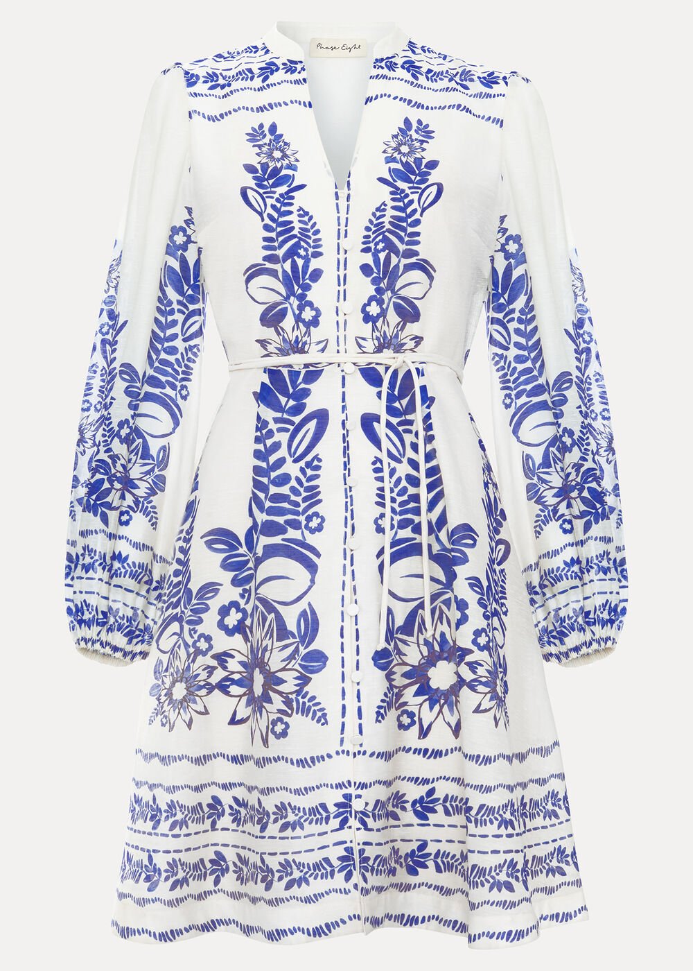 Pia Floral Dress Ivory