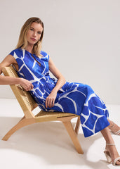 Talah Midaxi Dress Blue