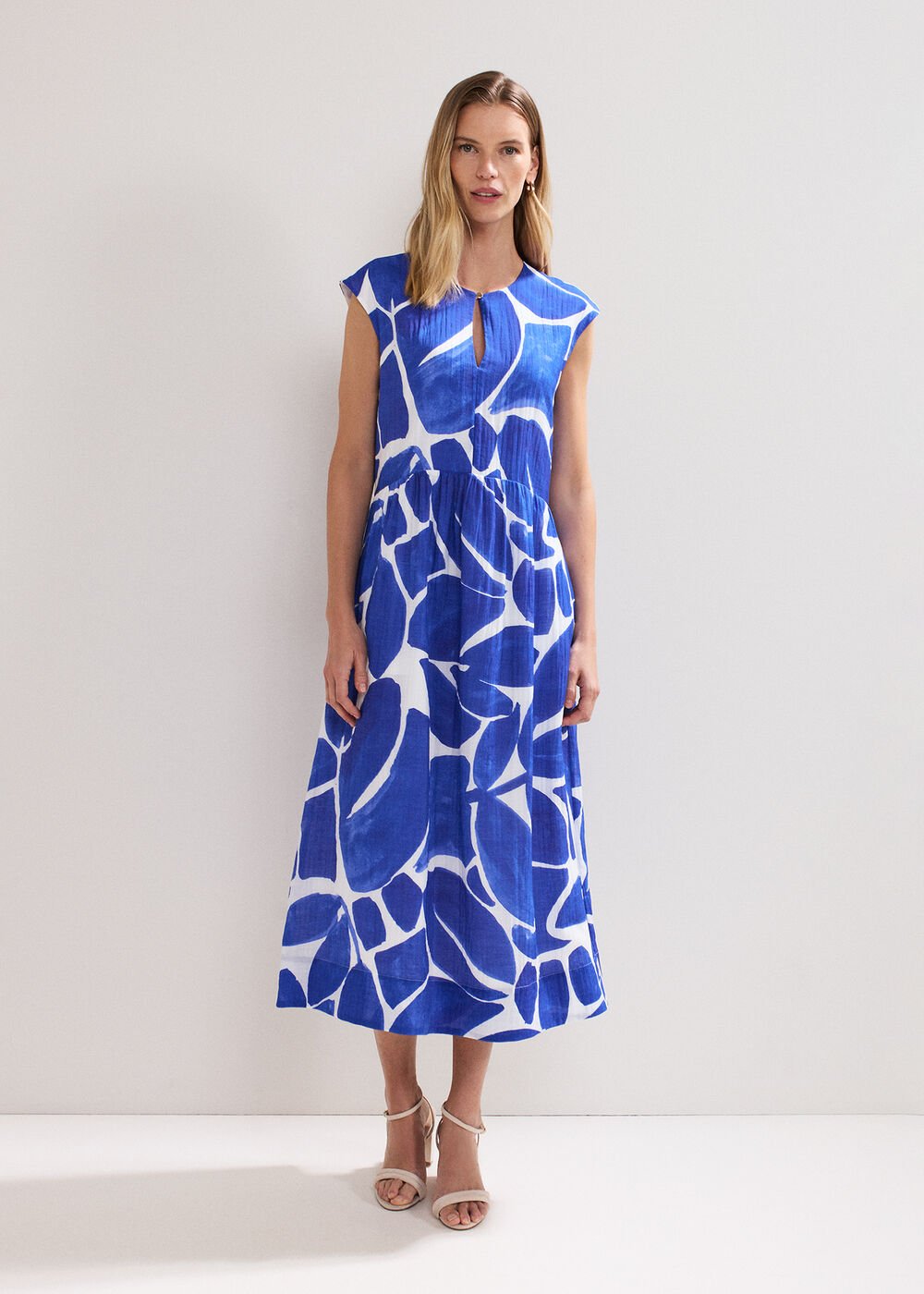 Talah Midaxi Dress Blue