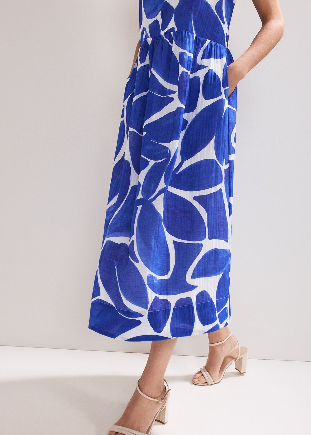 Talah Midaxi Dress Blue