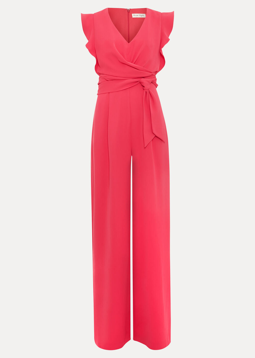 Ayla Ruffle Jumpsuit Pink