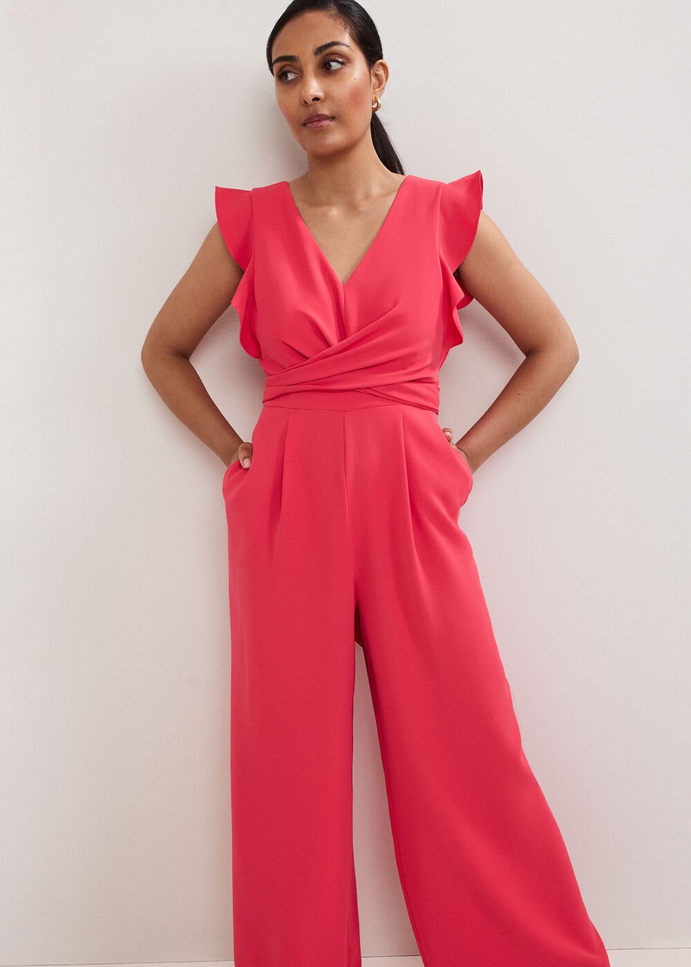 Petite Ayla Jumpsuit Pink