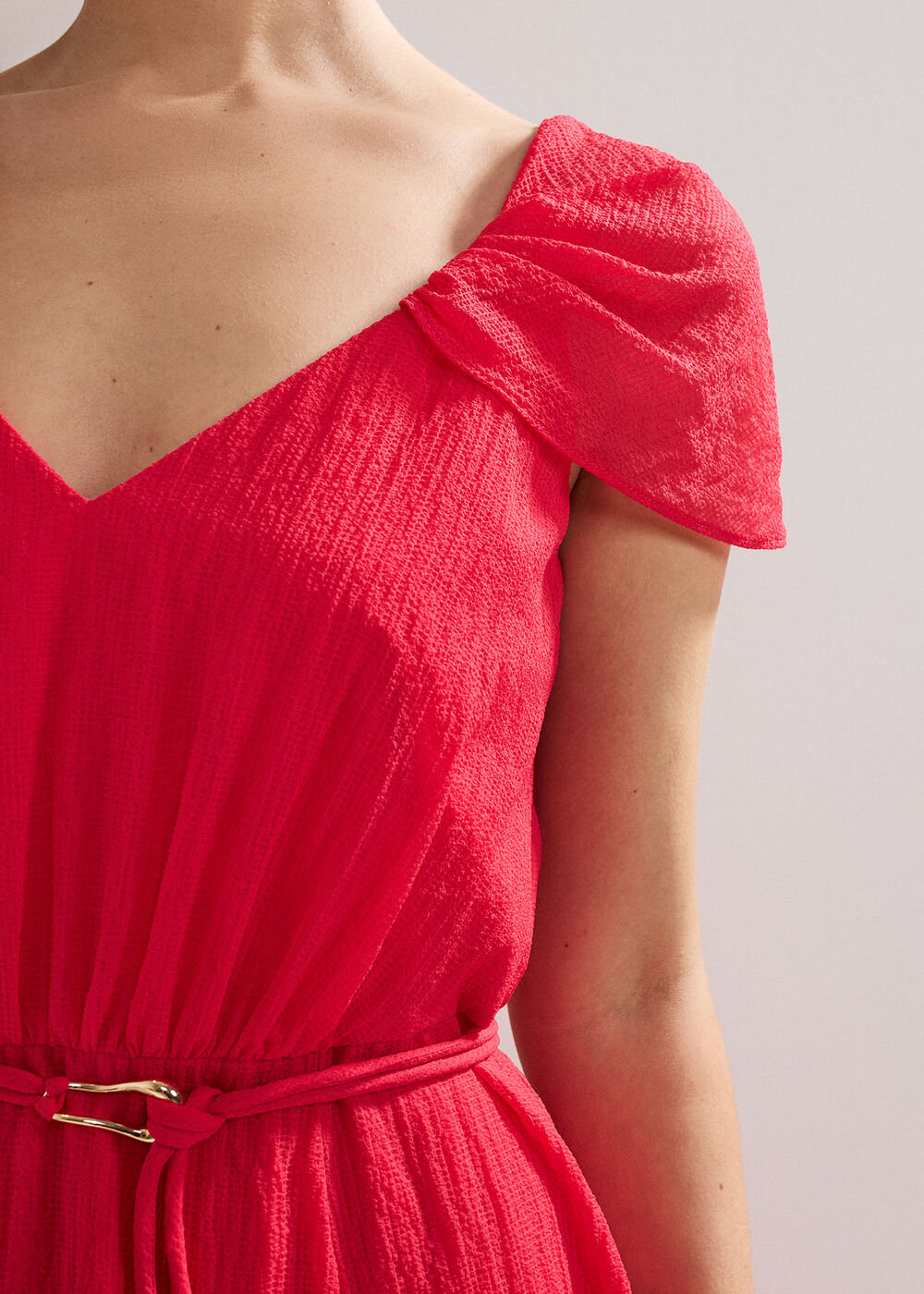 Jen Pink Midi Dress Pink