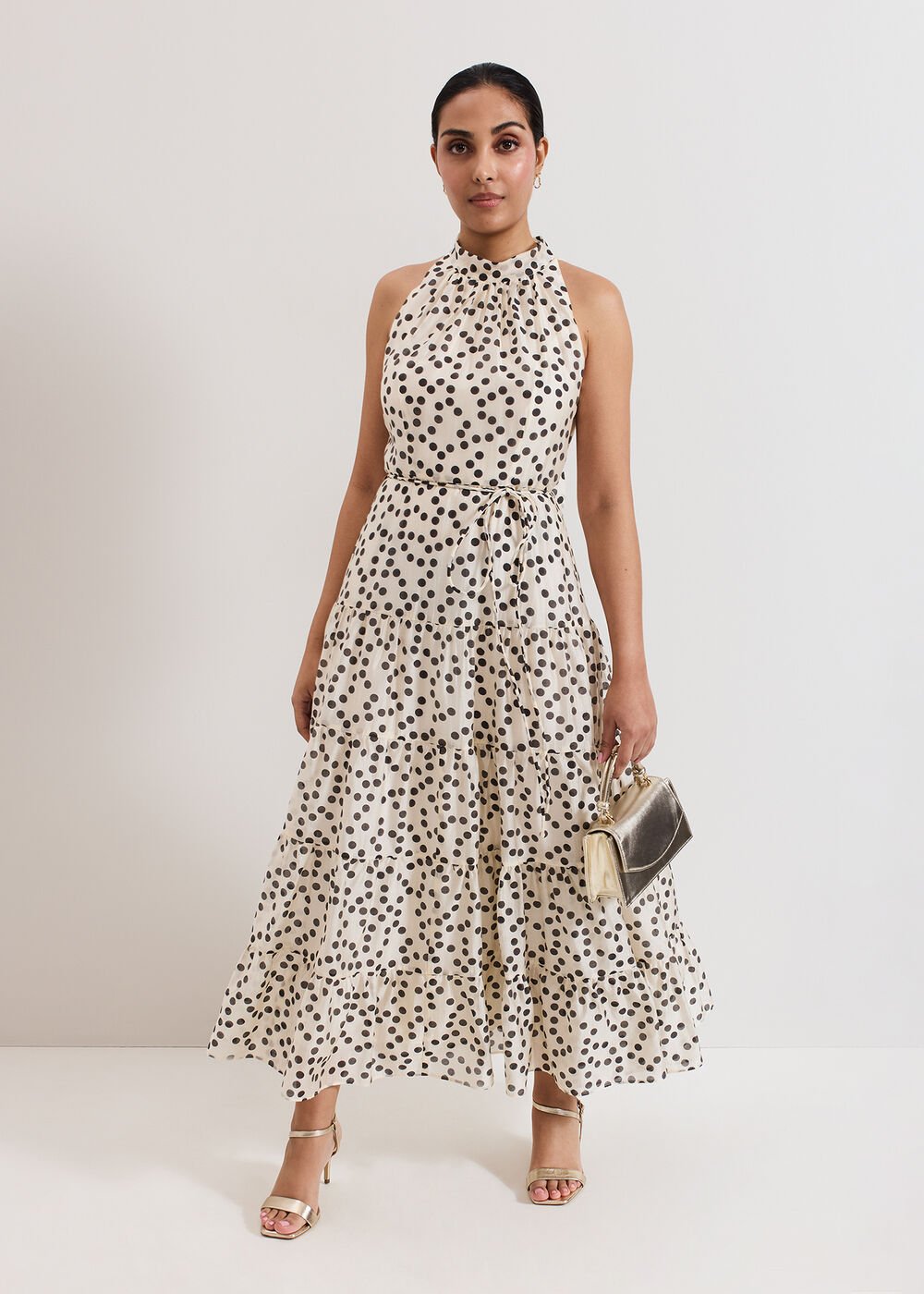 Petite Nita Dress Ivory
