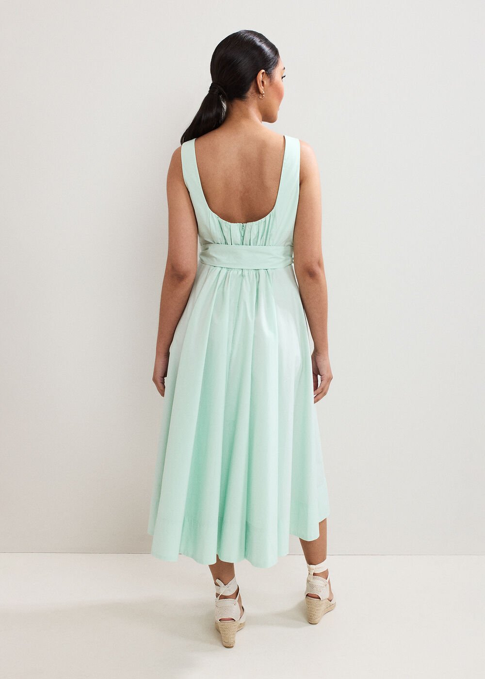 Petite Melinda Dress Pale Green