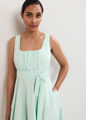 Petite Melinda Dress Pale Green