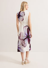 Nina Linen Dress Ivory