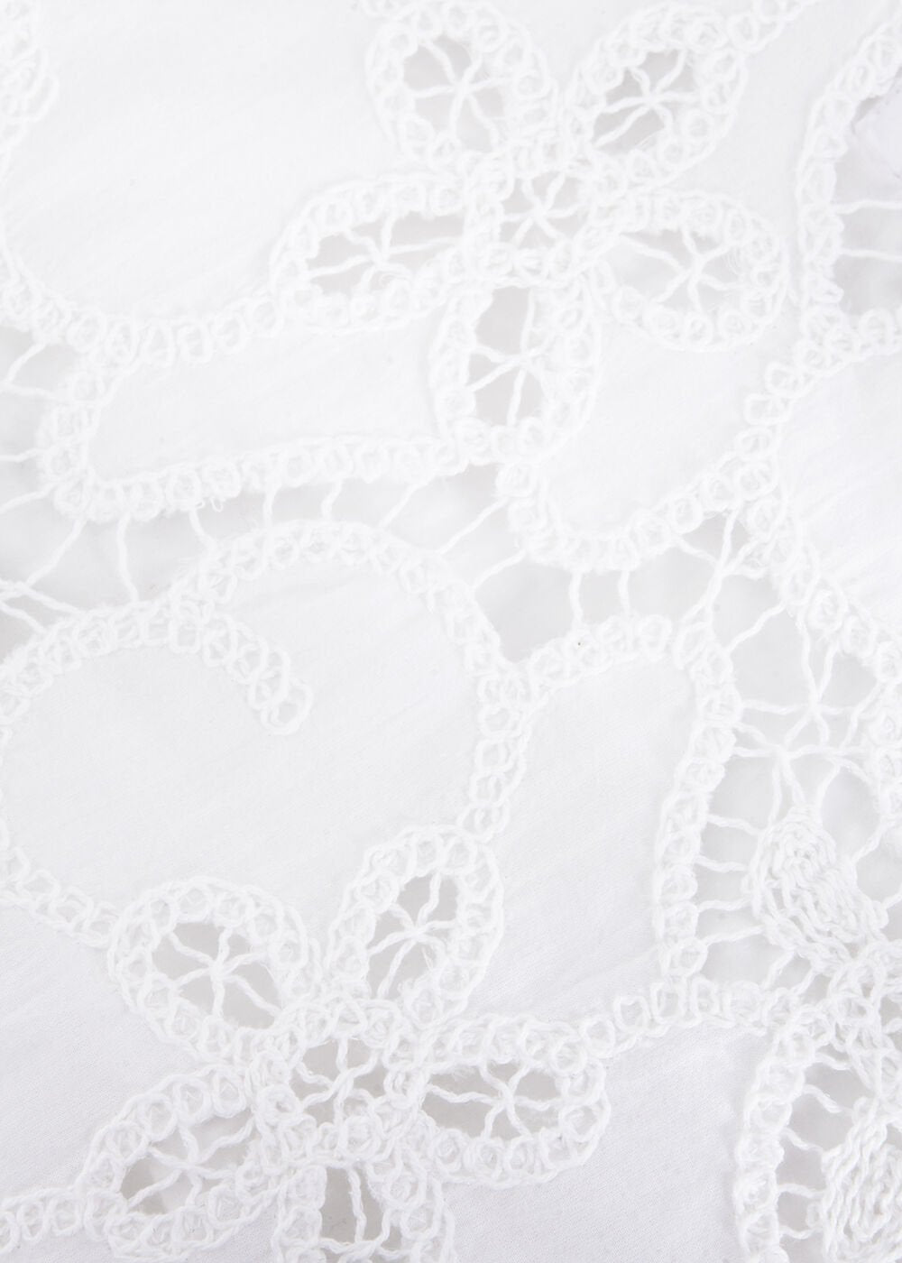 Witney Lace Tunic Dress White