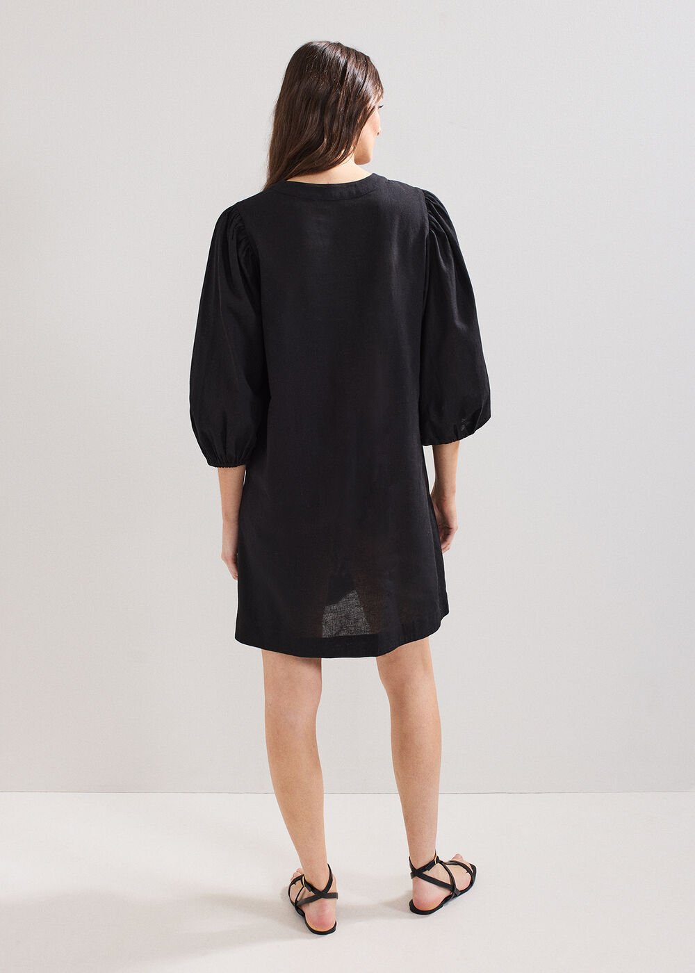 Bettie Tunic Dress Black Multi